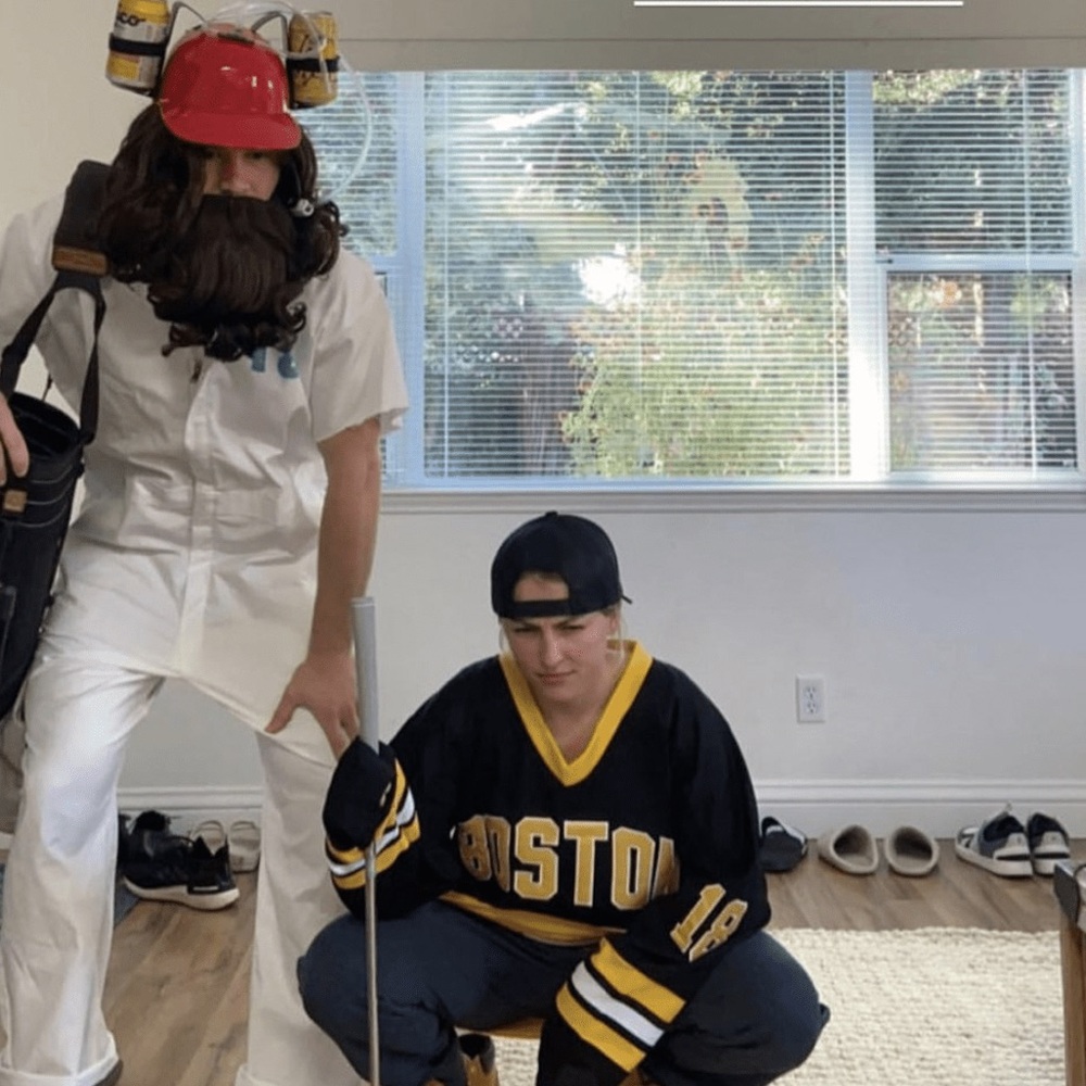 NEW Happy Gilmore Boston Black and Yellow Hockey Golf Jersey - Picture 13 of 14